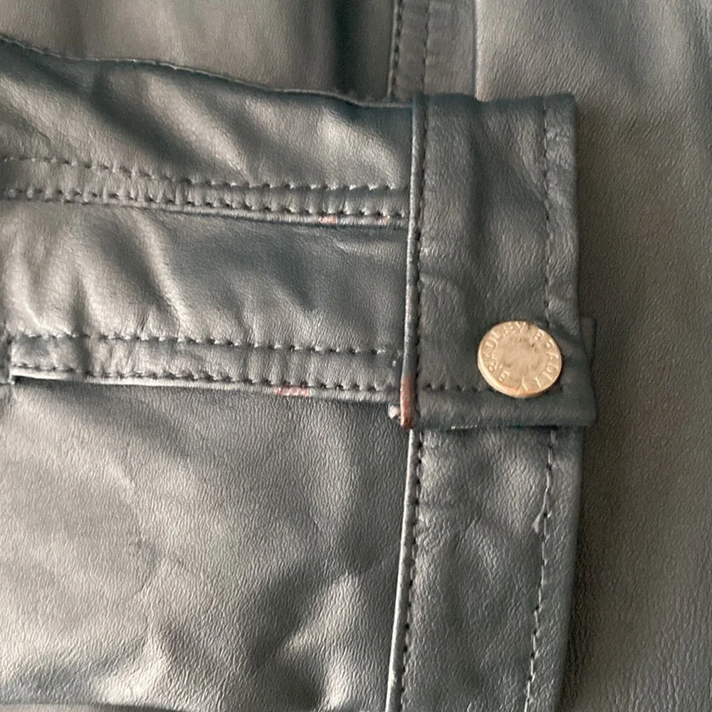 Bradley Bayou Teal Leather Jacket - Picture 9 of 9